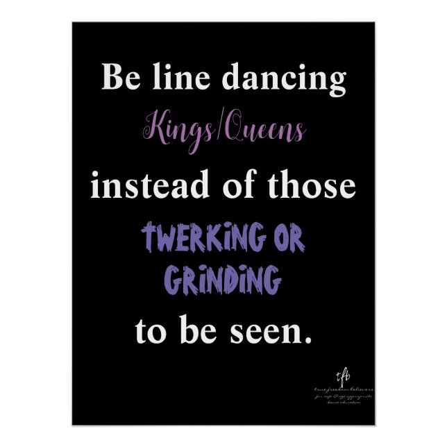 Poster Kings/Queens I (Devant)