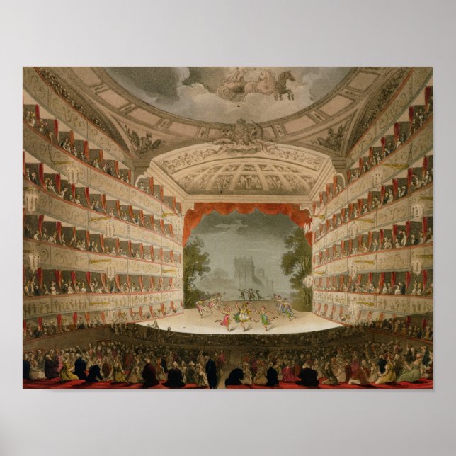 Poster Kings Theater Opera House (Devant)