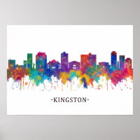 Kingston Jamaica Skyline