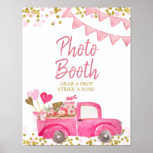 Poster Kiosque Photographique Amour de Camion de la Saint