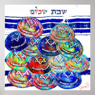 Poster Kippot