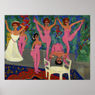 Poster Kirchner - Spectacle de variétés
