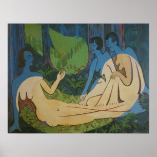 Poster Kirchner - Trois Figures