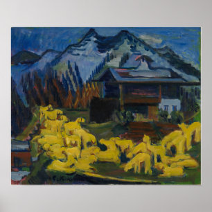 Poster Kirchner - Troupeau de moutons