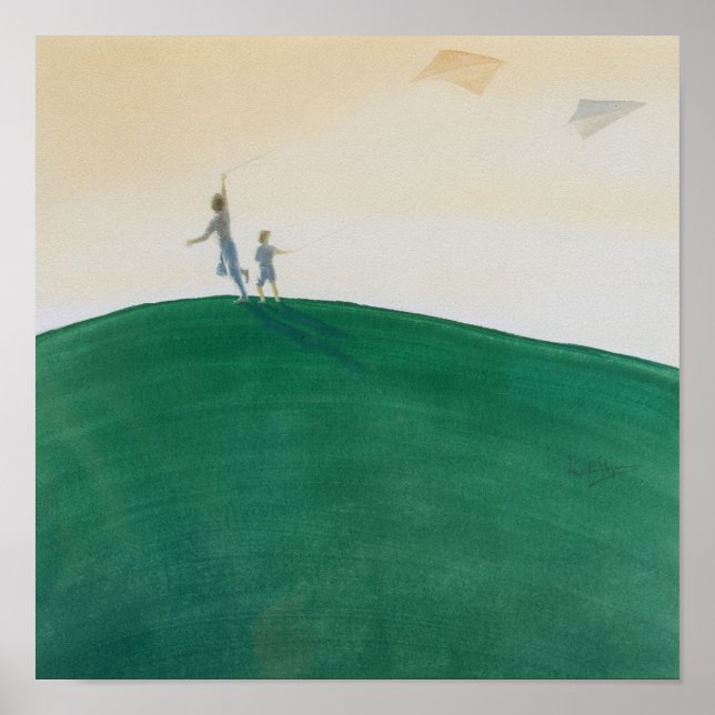 Poster Kite Flying 2000 (Devant)