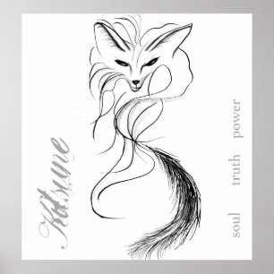 Poster Kitsune Spirit