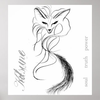 Poster Kitsune Spirit