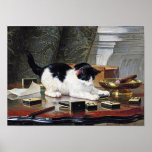 Poster Kitten, Henriette Ronner-Knip
