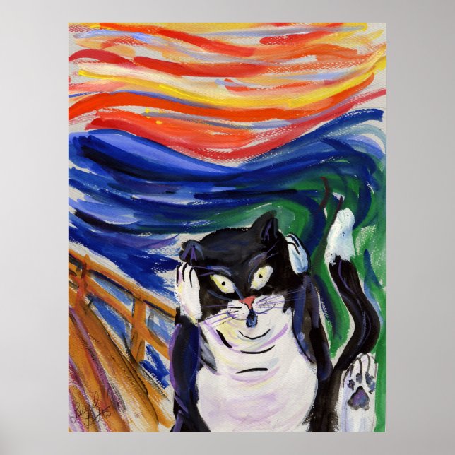 Poster Kitty Scream (Devant)