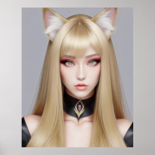 POSTER KITTY WAIFU 03