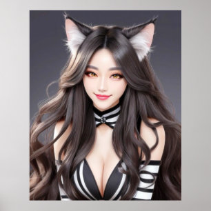 POSTER KITTY WAIFU 04