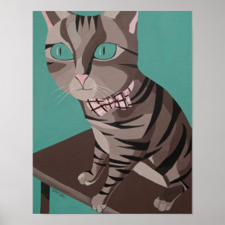 Poster Kitty Whimsical