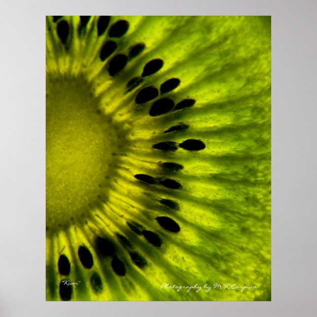 Poster Kiwi Wall Art (Devant)