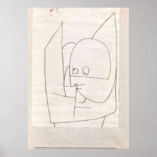 Poster Klee - Altkluger Engel