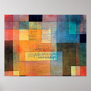 Poster Klee - Architecture polyphonique