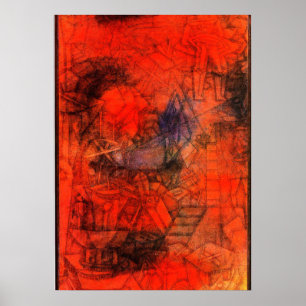 Poster Klee art : "Groins."