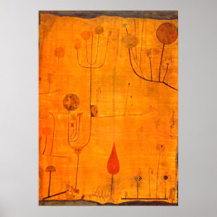 Poster Klee - Fruits en rouge