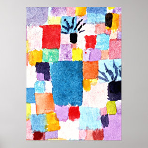 Poster Klee - Jardins du Sud