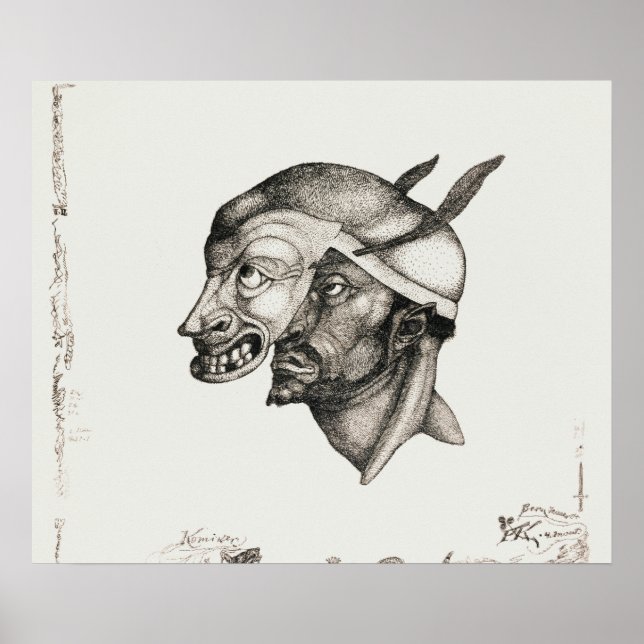 Poster Klee - Komiker (Devant)