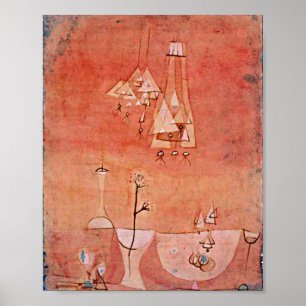 Poster Klee - Laboratoire botanique