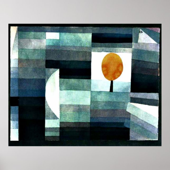 Poster Klee - Le messager de l'automne (Devant)