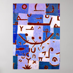 Poster Klee - Légende du Nil