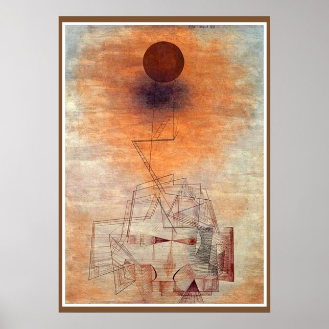 Poster Klee - Limites de l'intellect (Devant)