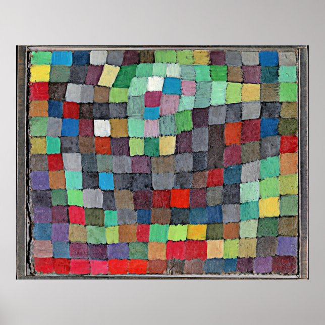 Poster Klee - May Picture, art abstrait, (Devant)