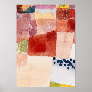 Poster Klee - Motif de Hammamet