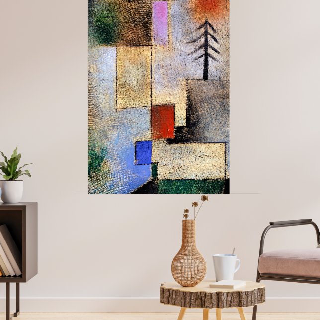 Poster Klee - Petite photo de la face (Salon 3)