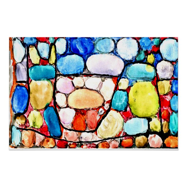 Poster Klee - Trésor au-dessus du sol (Devant)