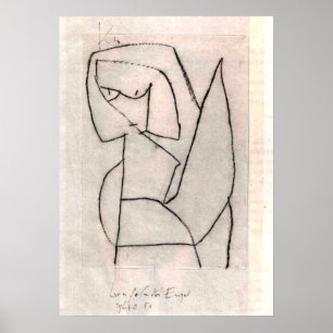 Poster Klee - Zweifelnder Engel