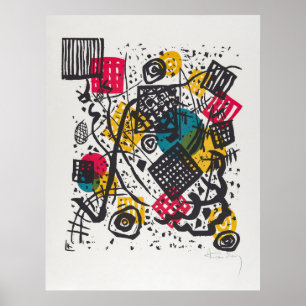 Poster Kleine Welten V de Kandinsky