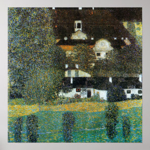 Poster Klimt - Chambre Du Château À Attersee 1909