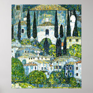 Poster Klimt - Église à Cassone