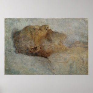 Poster Klimt - Old Man On The Death Bed