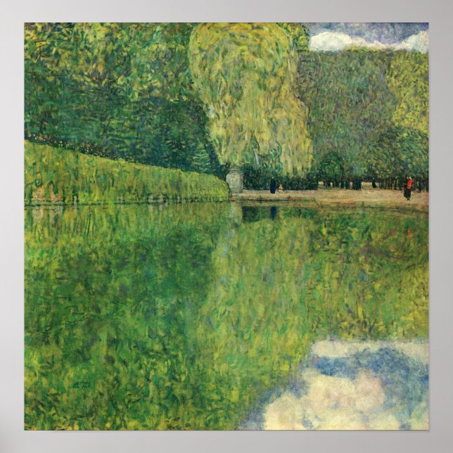 Poster Klimt - Parc De Schonbrunn 1916 (Devant)