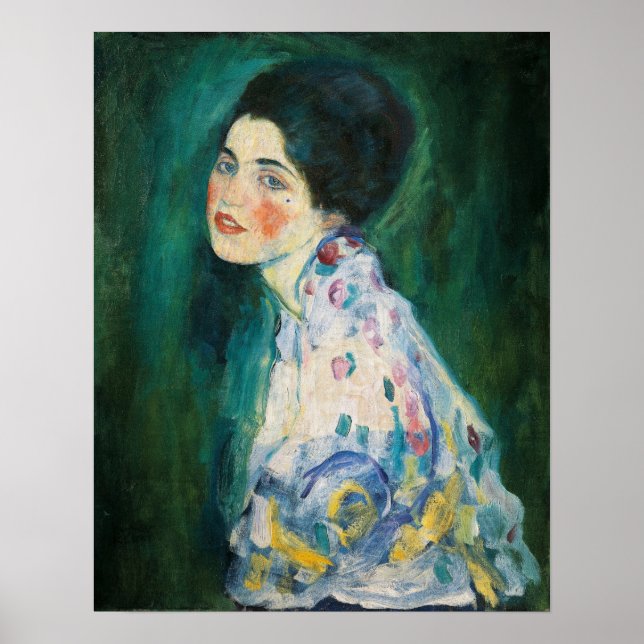 Poster Klimt - Portrait 1917 (Devant)