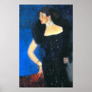 Poster Klimt Portrait du Rose von Rosthorn-Friedmann