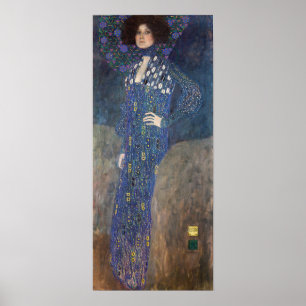 Poster Klimt - Portrait Emilie Floge 1902