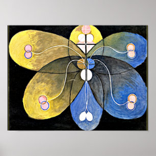 Poster Klint - Evolution, No. 09, Group VI, 1906-1907