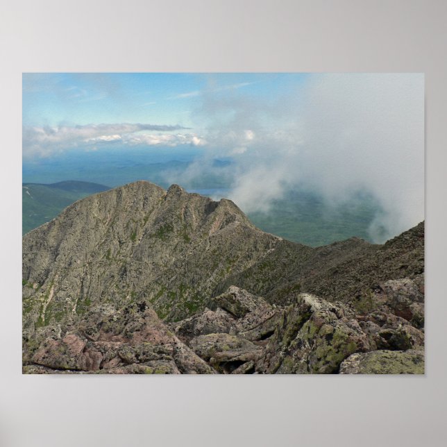 Poster Knife Edge, Baxter State Park, Maine (Devant)