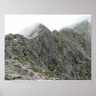 Poster Knife Edge trail, Baxter State Park, Maine