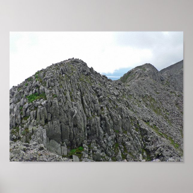 Poster Knife Edge trail, Baxter State Park, Maine (Devant)