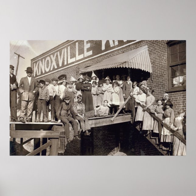 Poster Knoxville Tricot Works, 1910 (Devant)