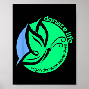 Poster Kns Transplant Gear Uni-adultes don d'organes Awar