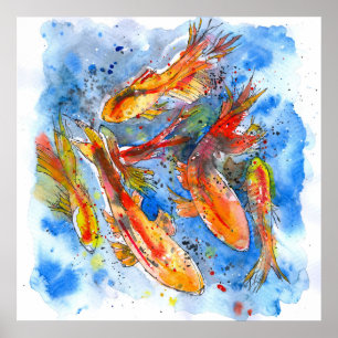 Poster Koi Dreaming