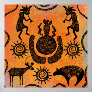 POSTER KOKOPELLI 