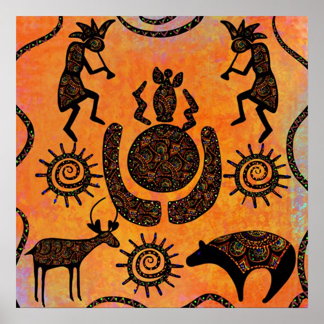 POSTER KOKOPELLI  (Devant)