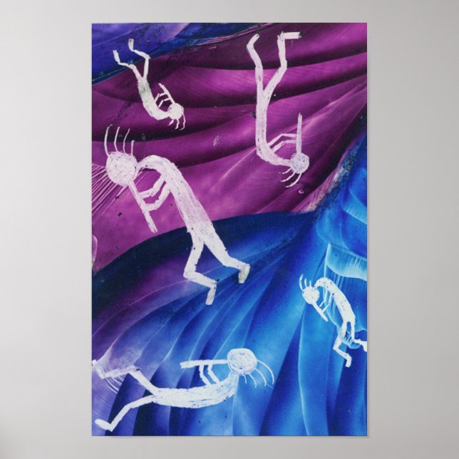 Poster Kokopellis - le joueur de flûte natif américain (Devant)